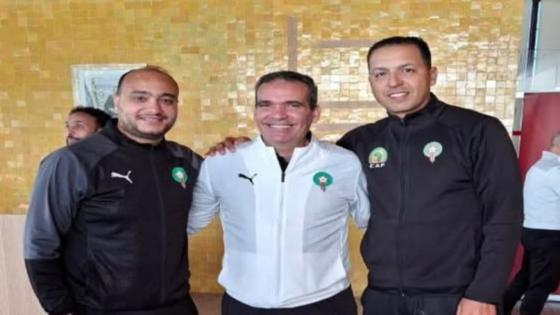 محمد شيبو يهنئ خبير كرة القدم داخل القاعة الدكيك ومدرب اللبؤات السايح بمناسبة التتويج بكأس إفريقيا