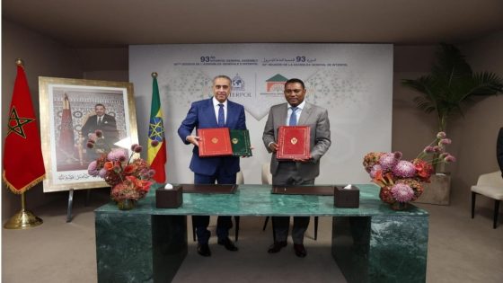 مراكش.. حموشي يوقع اتفاقية أمنية مع الشرطة الفيدرالية الإثيوبية لمكافحة الجريمة المنظمة والعنيفة (صور)