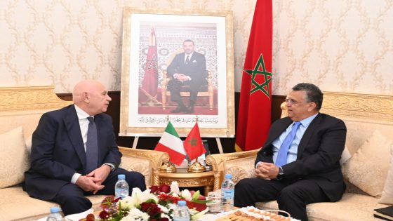 وزير العدل السيد عبد اللطيف وهبي يجري مباحثات مع نظيره الإيطالي