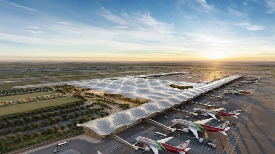 تفاصيل المحطة الجديدة لمطار محمد الخامس الدولي بتوقع تصميمها المهندس المعماري عبدو لحلو