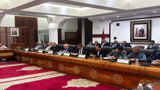 عبد الكريم الغنامي عامل إقليم تاونات يترأسالاجتماع الثاني للجنة الإقليمية  لليقظة لتدبير وتتبع أحداث الفيضانات..