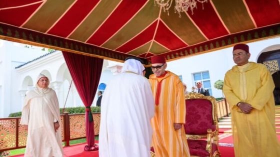 جلالة الملك يترأس بالمضيق حفل استقبال بمناسبة عيد العرش المجيد