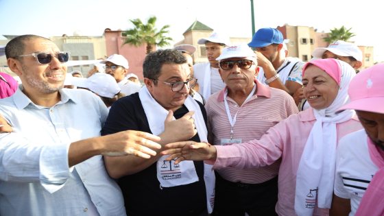 المستشارة البرلمانية سليمة زيداني تساند وكيل لائحة الميزان بالحي المحمدي عين السبع