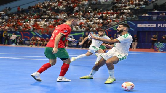 بالصور..المنتخب المغربي يدك شباك المنتخب الجزائري برباعية نظيفة في “كان الفوتسال”