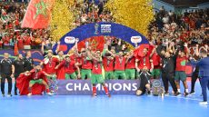 أسود القاعة يكتبون التاريخ.. المغرب يتوج بطلا لإفريقيا للمرة الرابعة تواليا